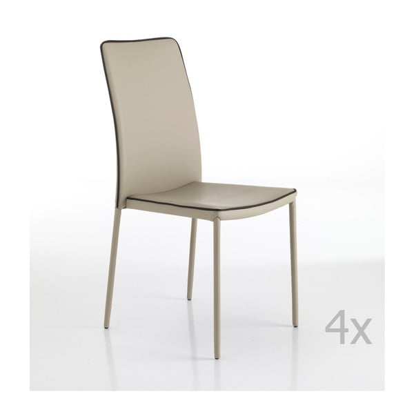 Béžové jídelní židle v sadě 2 ks Kable – Tomasucci