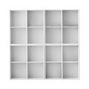 Bílá závěsná knihovna 70x70 cm Mistral – Hammel Furniture