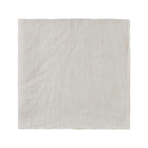 Krémově bílý lněný ubrousek Blomus, 42 x 42 cm