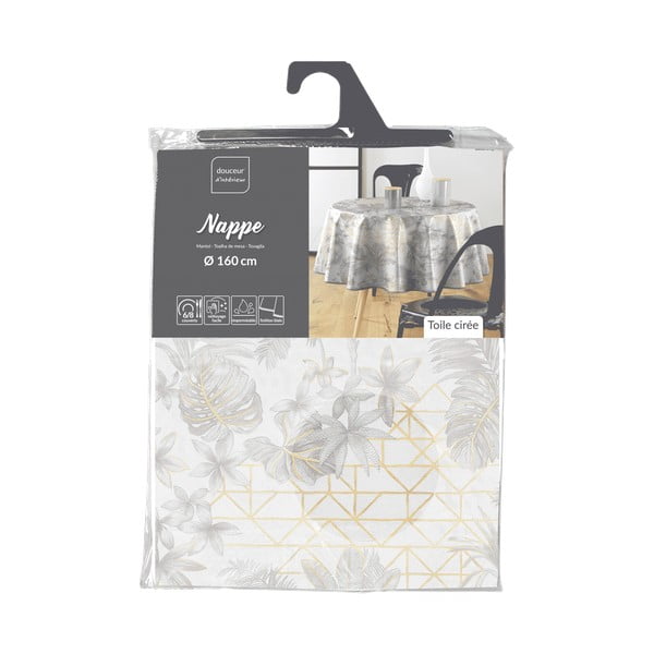 Omyvatelný ubrus ø 160 cm Coconut – douceur d'intérieur-image-4