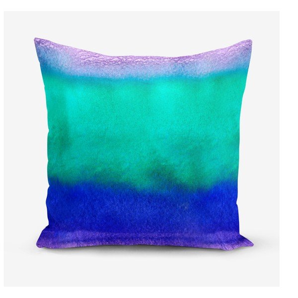 Povlak na polštář s příměsí bavlny Minimalist Cushion Covers Underwater, 45 x 45 cm
