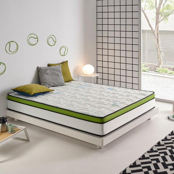 Tvrdá/středně tvrdá pěnová oboustranná matrace 80x200 cm Sport Energy Pro – Moonia-image-2