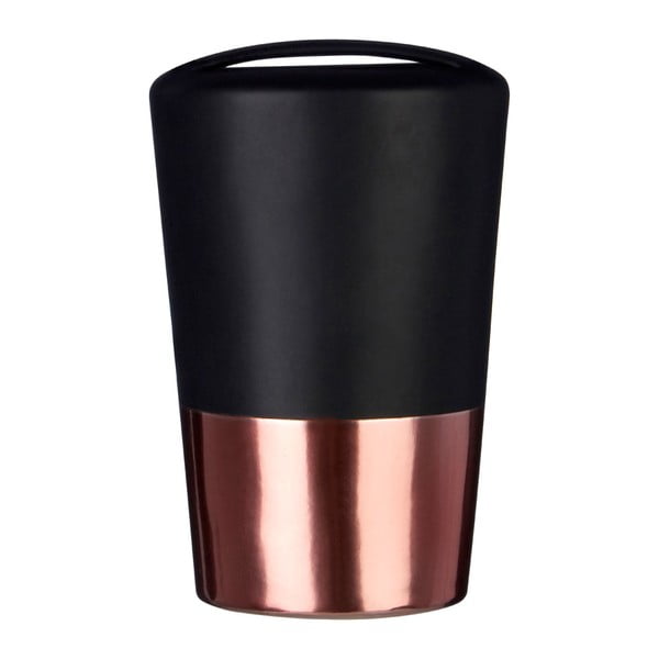 Černý kelímek na zubní kartáčky Premier Housewares Alpha-image-2