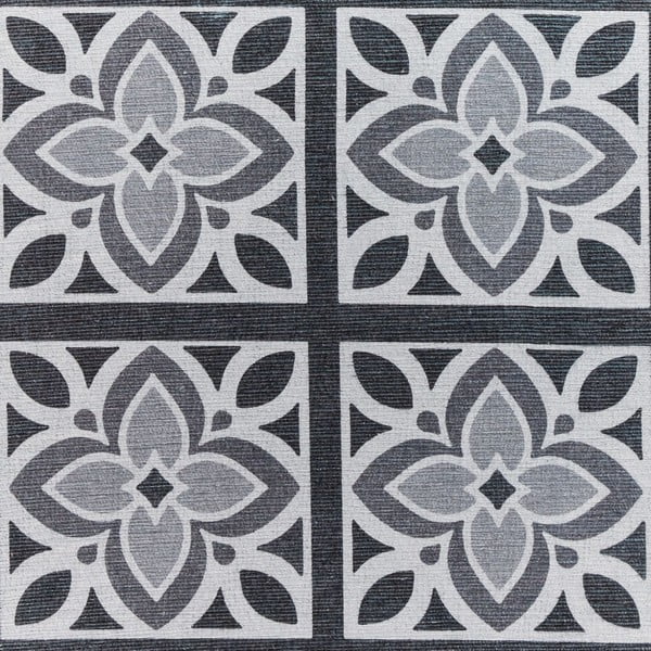 Tmavě šedý pratelný běhoun 76x230 cm Victoria Grey – Think Rugs-image-2