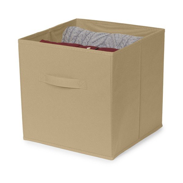 Khaki plastový úložný box 31x31x31 cm – Compactor-image-2