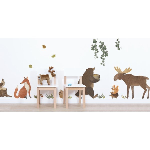 Arch samolepek 30x42 cm Woodland Rabbit & Friends – Lilipinso-image-1