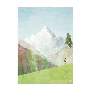 Plakát 30x40 cm Mountains - Travelposter