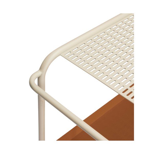 Kovový servírovací stolek na kolečkách 47x66 cm Push – Hübsch-image-3