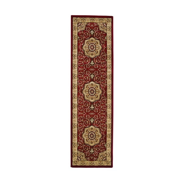 Červený běhoun 67x240 cm Heritage – Think Rugs