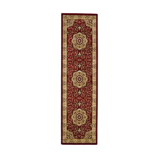 Červený běhoun 67x240 cm Heritage – Think Rugs