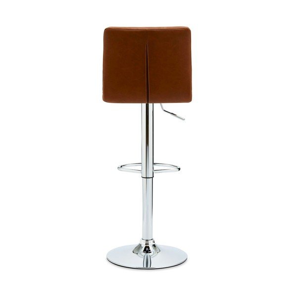 Koňakově hnědé otočné barové židle v sadě 2 ks 88 cm Coco – Furnhouse-image-2