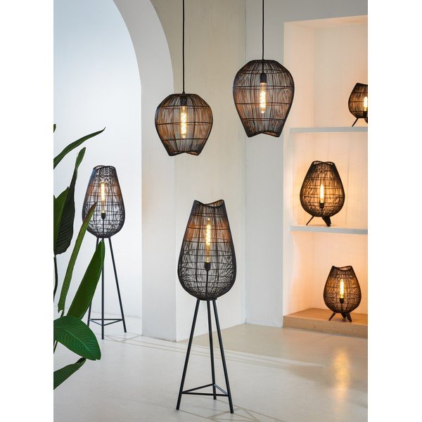 Černé stropní svítidlo ø 28 cm Yumi – Light & Living-image-1