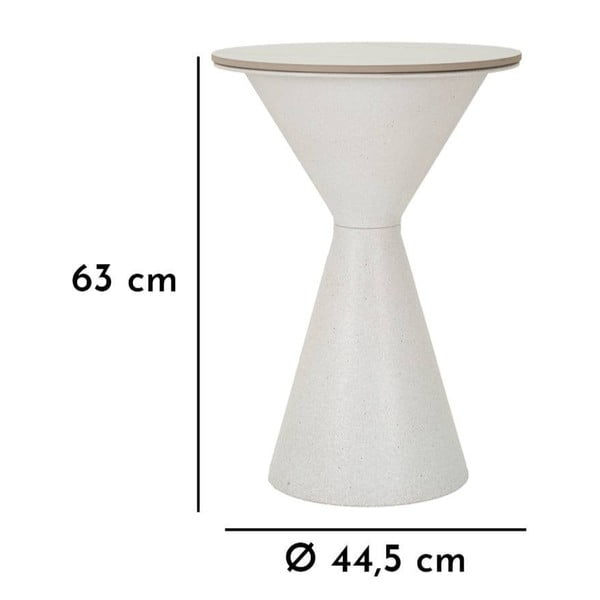 Kulatý odkládací stolek s keramickou deskou ø 44 cm Fush – Mauro Ferretti-image-3