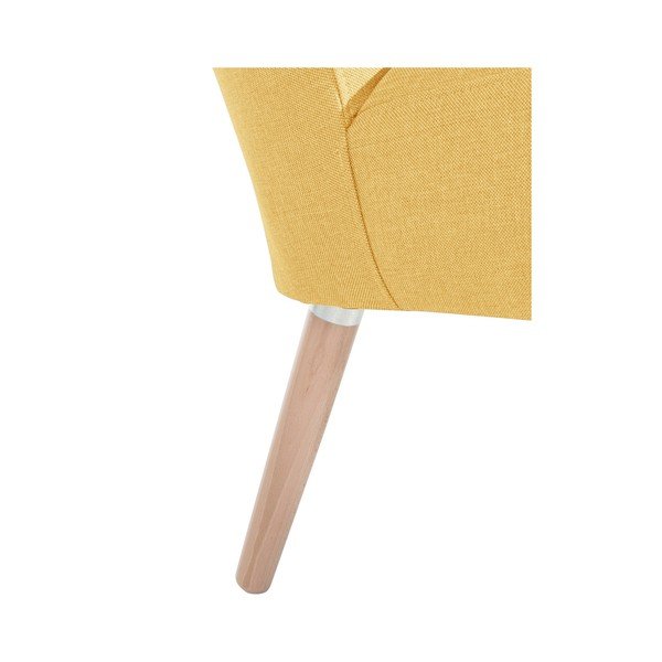 Žluté křeslo Max Winzer Neele Duro Yellow-image-1