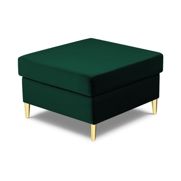 Zelená sametová podnožka Kyoto – Cosmopolitan Design-image-2