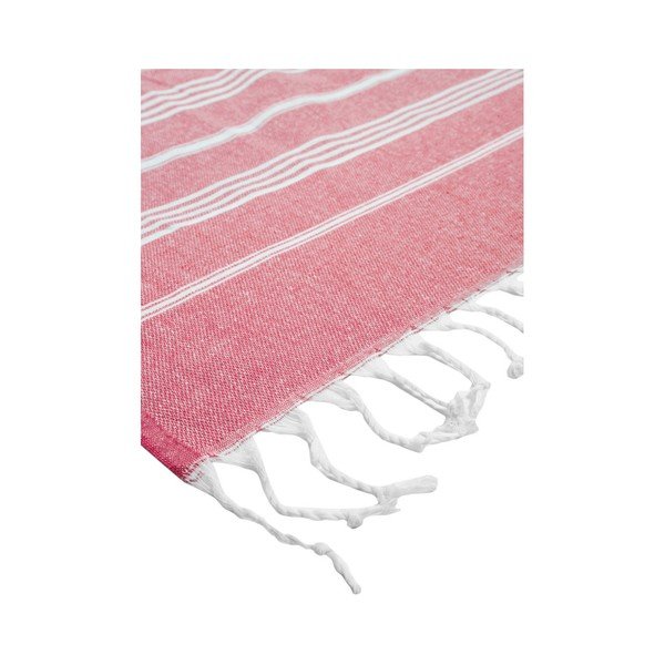Červená osuška s příměsí bavlny Kate Louise Cotton Collection Classic Red, 100 x 180 cm-image-3
