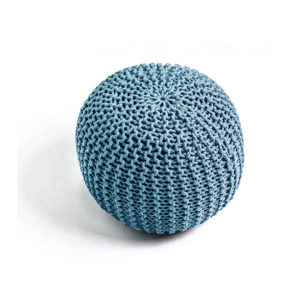 Tyrkysově modrý sedací puf Bonami Essentials Jagger-image-1