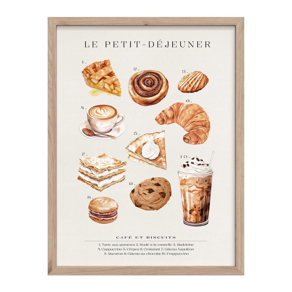 Obraz 30x40 cm Petit Dejeuner – Styler