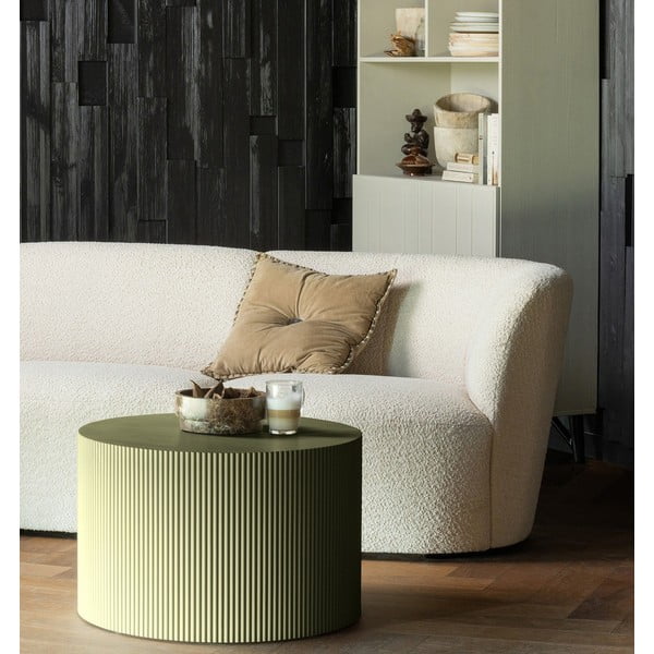 Khaki kulatý konferenční stolek ø 60 cm Sanne – WOOOD-image-4