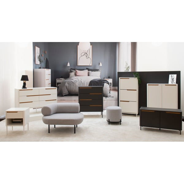 Bílý botník Tenzo Switch, 62 x 131 cm-image-1