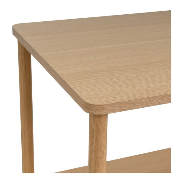 Konferenční stolek v přírodní barvě 40x80 cm Gaia – Casa Selección-image-1