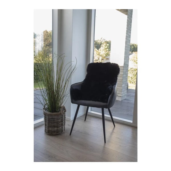 Černá ovčí kožešina House Nordic-image-1