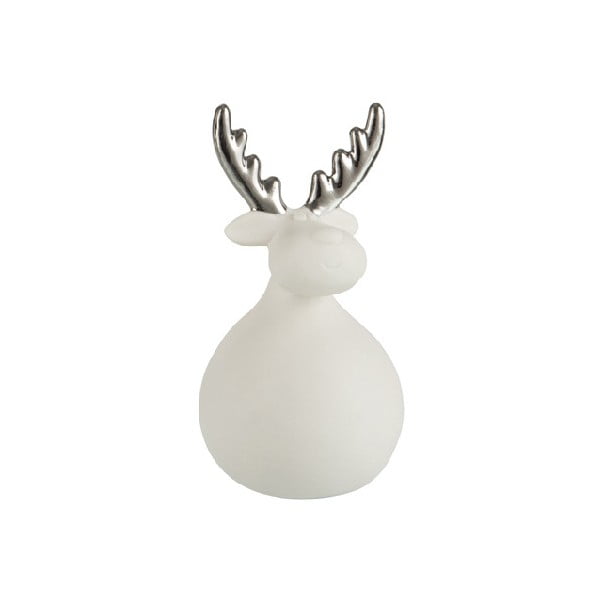 Dekorativní porcelánová soška J-Line Reindeer Xmas