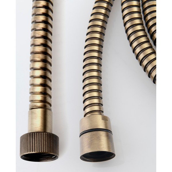 Mosazná sprchová hadice v bronzové barvě Powerflex – Sapho-image-1