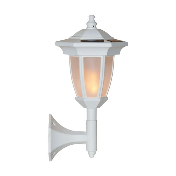 Bílé venkovní solární LED svítidlo Star Trading Flame