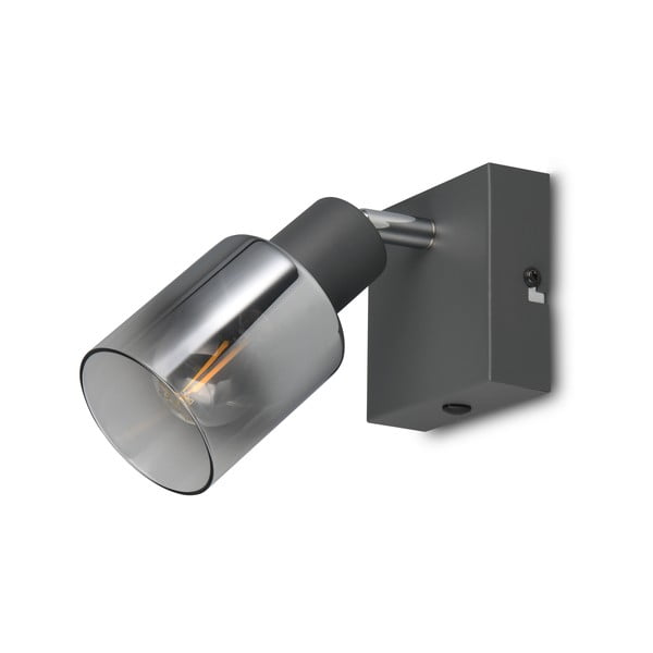 Antracitové bodové svítidlo ø 7 cm Cadiz – Reality-image-3