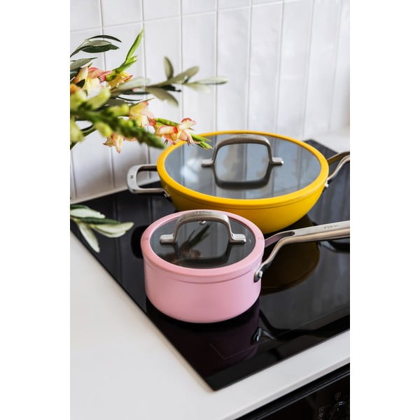 Wok pánev s poklicí/s keramickým povrchem ø 28 cm Meda 3.0 – FABINI-image-4