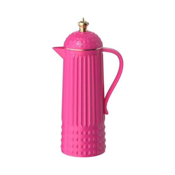 Růžová termoska 920 ml Crown  – PT LIVING