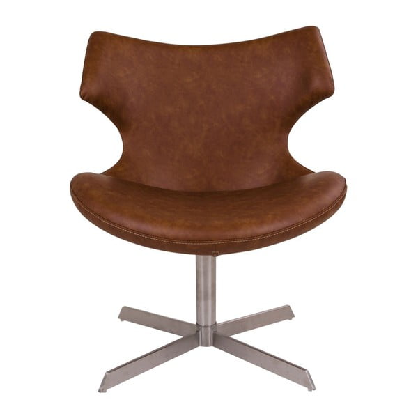 Hnědé křeslo House Nordic Zampi-image-3