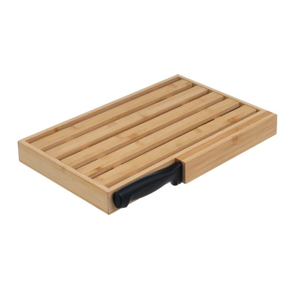 Bambusové prkénko s příslušenstvím 22x35,5 cm – Casa Selección-image-2