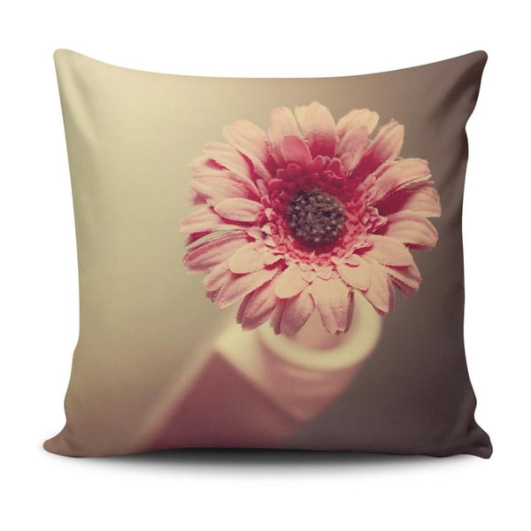 Polštář s příměsí bavlny Cushion Love Rose, 45 x 45 cm