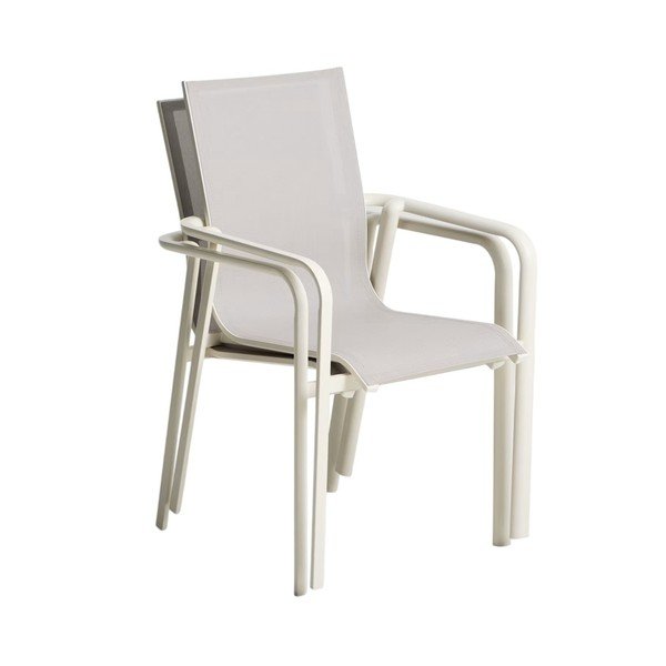 Béžová zahradní židle Canea – Kave Home-image-4