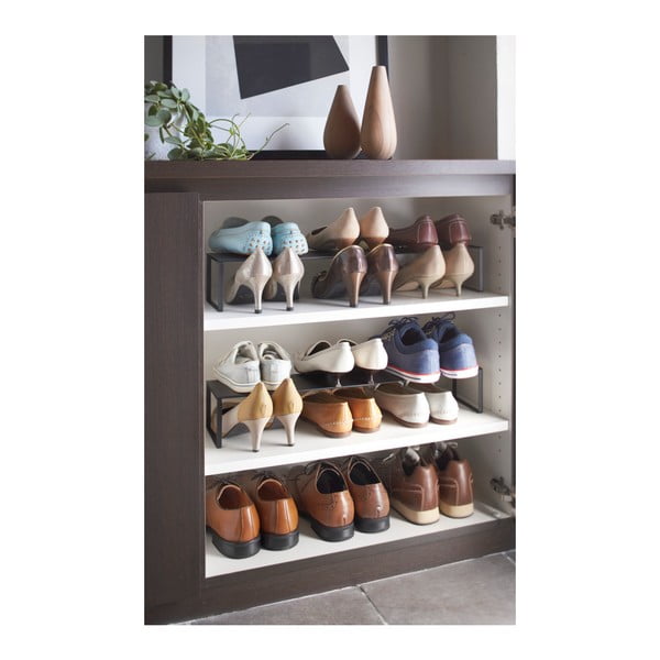 Černá police na boty YAMAZAKI-image-2