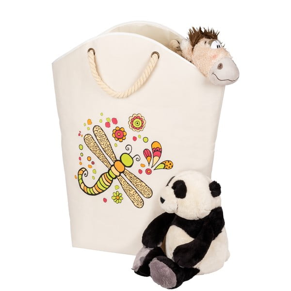 Látkový koš na prádlo 58 l Rollin'Art Libelle – Wenko-image-3