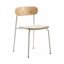 Jídelní židle v sadě 2 ks v béžovo-přírodní barvě Adriana – Marckeric