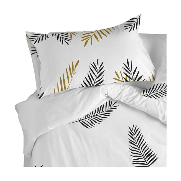 Bavlněné povlaky na polštáře v sadě 2 ks 50x75 cm Foliage – Blanc-image-1