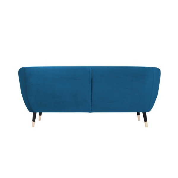 Modrá pohovka s černými nohami Mazzini Sofas Benito, 188 cm-image-4