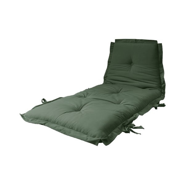 Variabilní futon Karup Design Sit & Sleep Olive Green, 80 x 200 cm