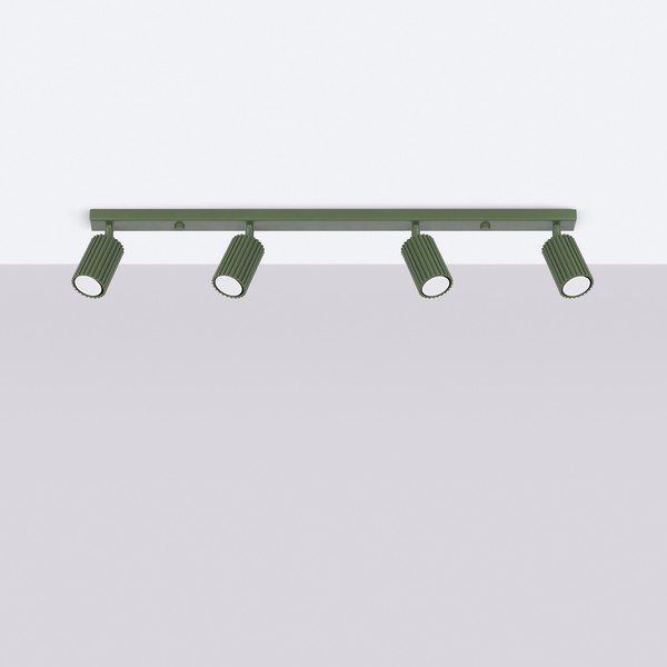 Zelené bodové svítidlo 6,5x81 cm Gleam – Sollux-image-4