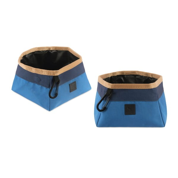 Textilní skládací cestovní miska ø 18 cm River – P.L.A.Y.-image-1