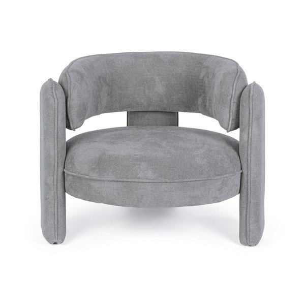 Šedé křeslo Aisha – Bizzotto-image-2