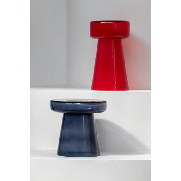 Skleněný kulatý odkládací stolek ø 41 cm Simpleza  – Leitmotiv-image-2