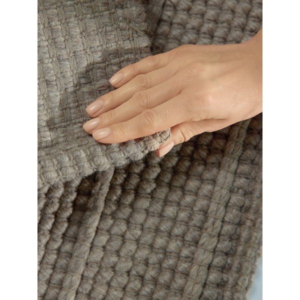 Šedý ručně tkaný vlněný koberec 80x150 cm Camden Parker – Ted Baker-image-3