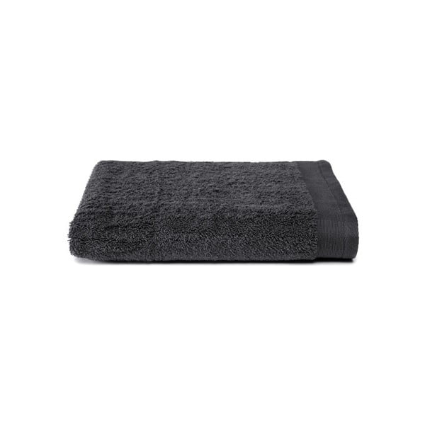 Tmavě šedý ručník Ekkelboom, 50x100 cm