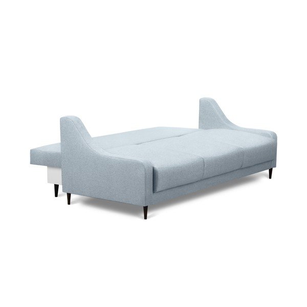 Světle modrá rozkládací pohovka s úložným prostorem Mazzini Sofas Ancolie, 215 cm-image-4