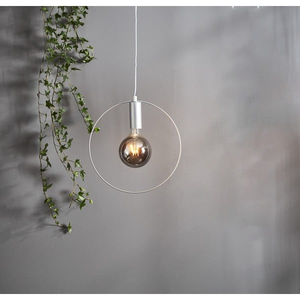 Teplá LED filamentová žárovka E27, 2 W Plain Smoke – Star Trading-image-1